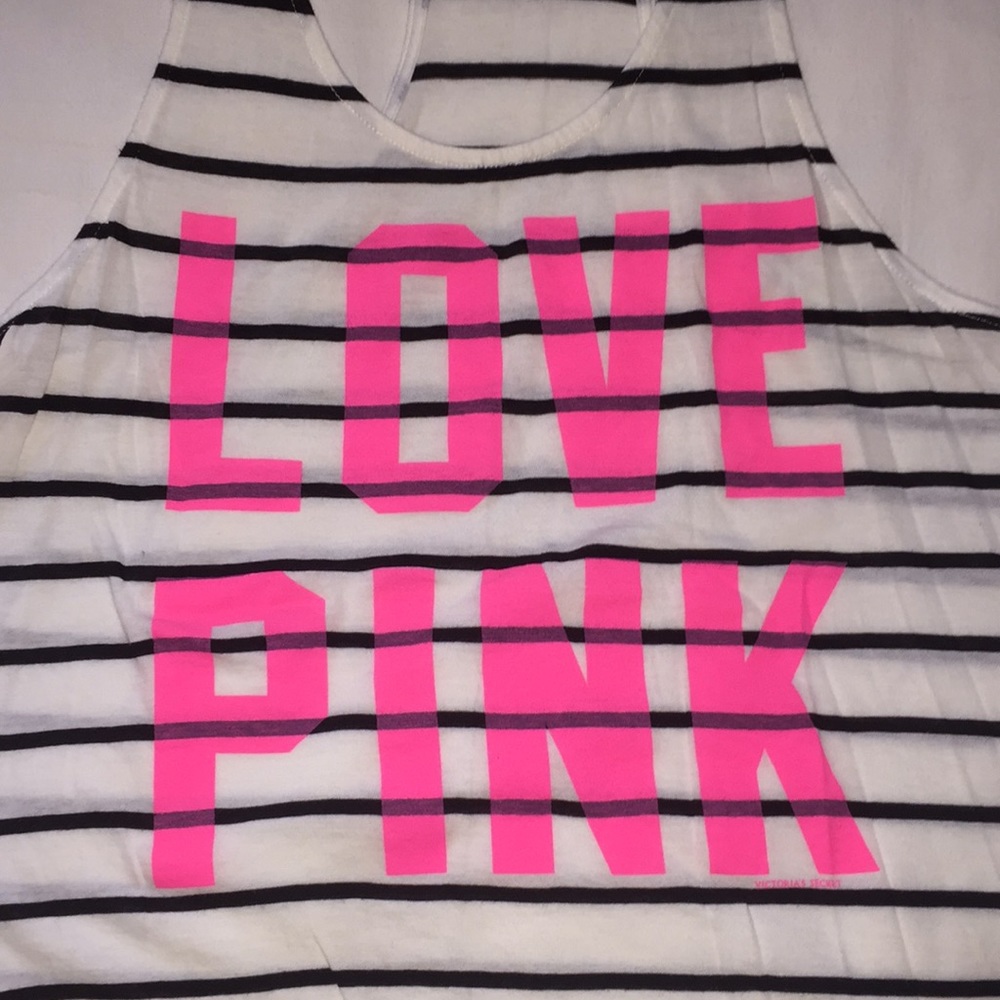 PINK Racerback Tank - Picture 2 of 3